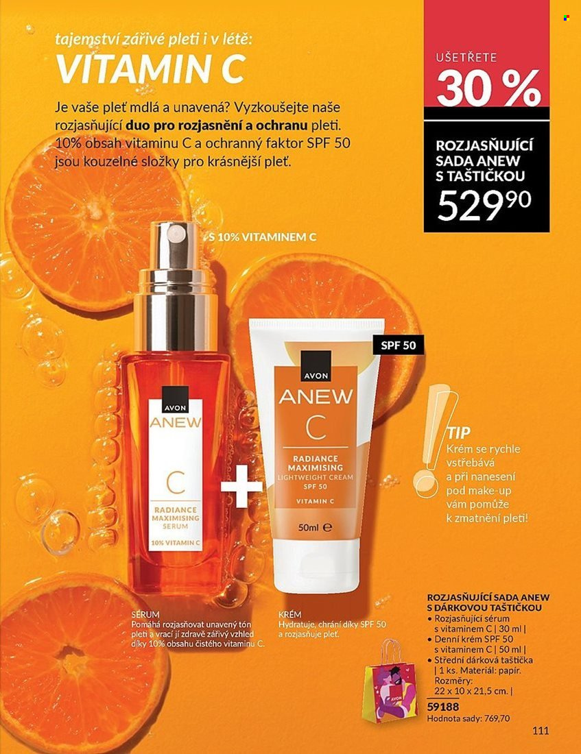 Leták AVON - 1.8.2025 - 31.8.2025. Strana 111