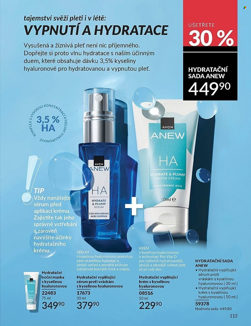 Leták AVON - 1.8.2025 - 31.8.2025. Strana 113