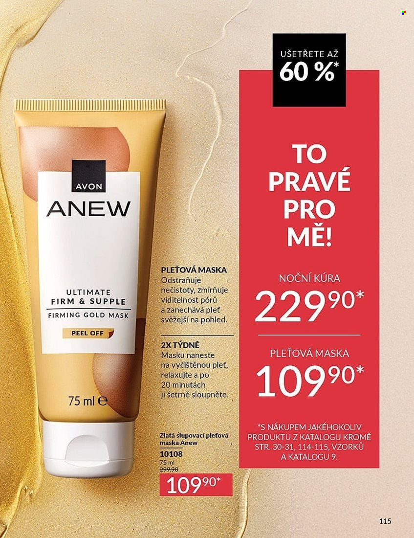 Leták AVON - 1.8.2025 - 31.8.2025. Strana 115