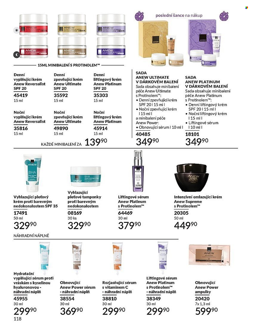 Leták AVON - 1.8.2025 - 31.8.2025. Strana 118