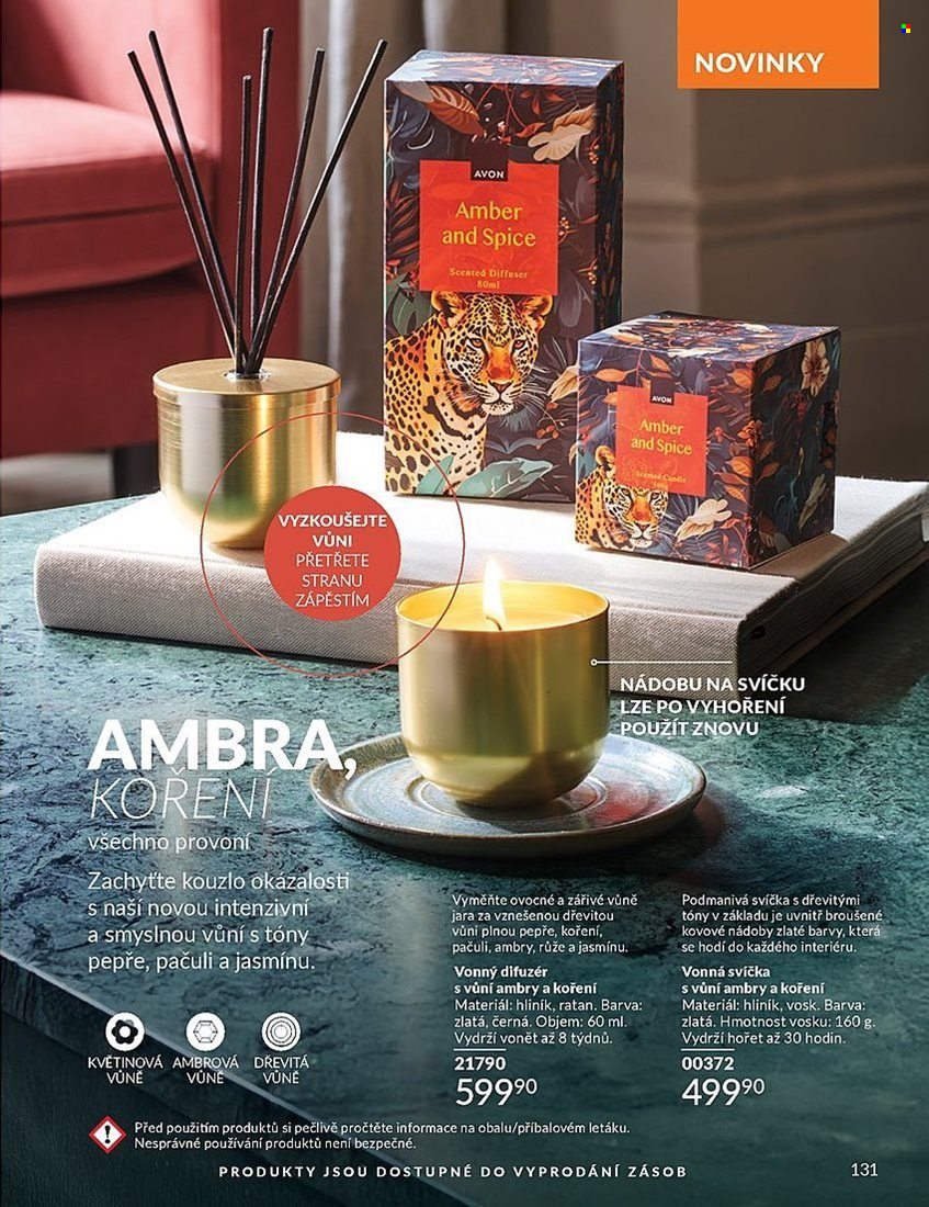 Leták AVON - 1.8.2025 - 31.8.2025. Strana 131