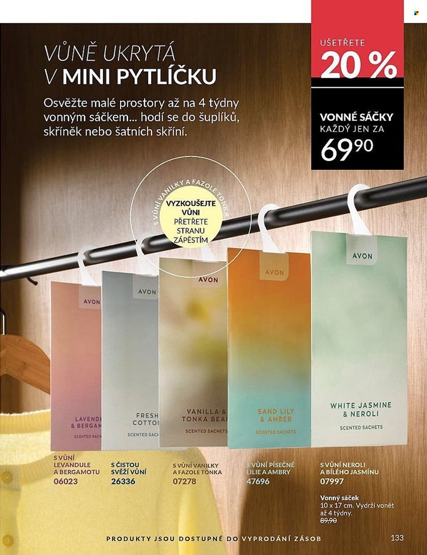 Leták AVON - 1.8.2025 - 31.8.2025. Strana 133