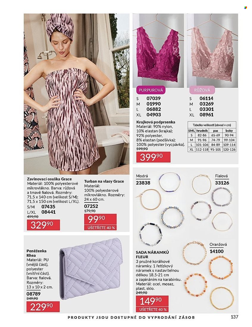 Leták AVON - 1.8.2025 - 31.8.2025. Strana 137