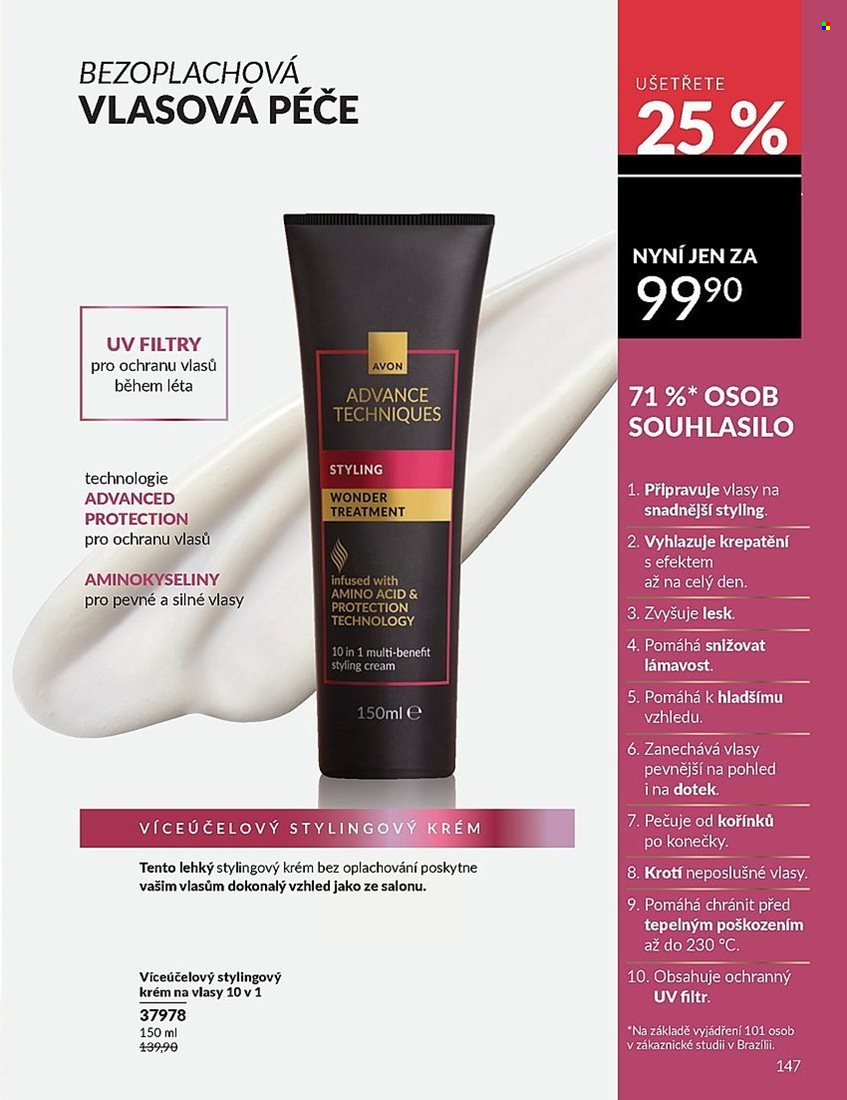 Leták AVON - 1.8.2025 - 31.8.2025. Strana 147