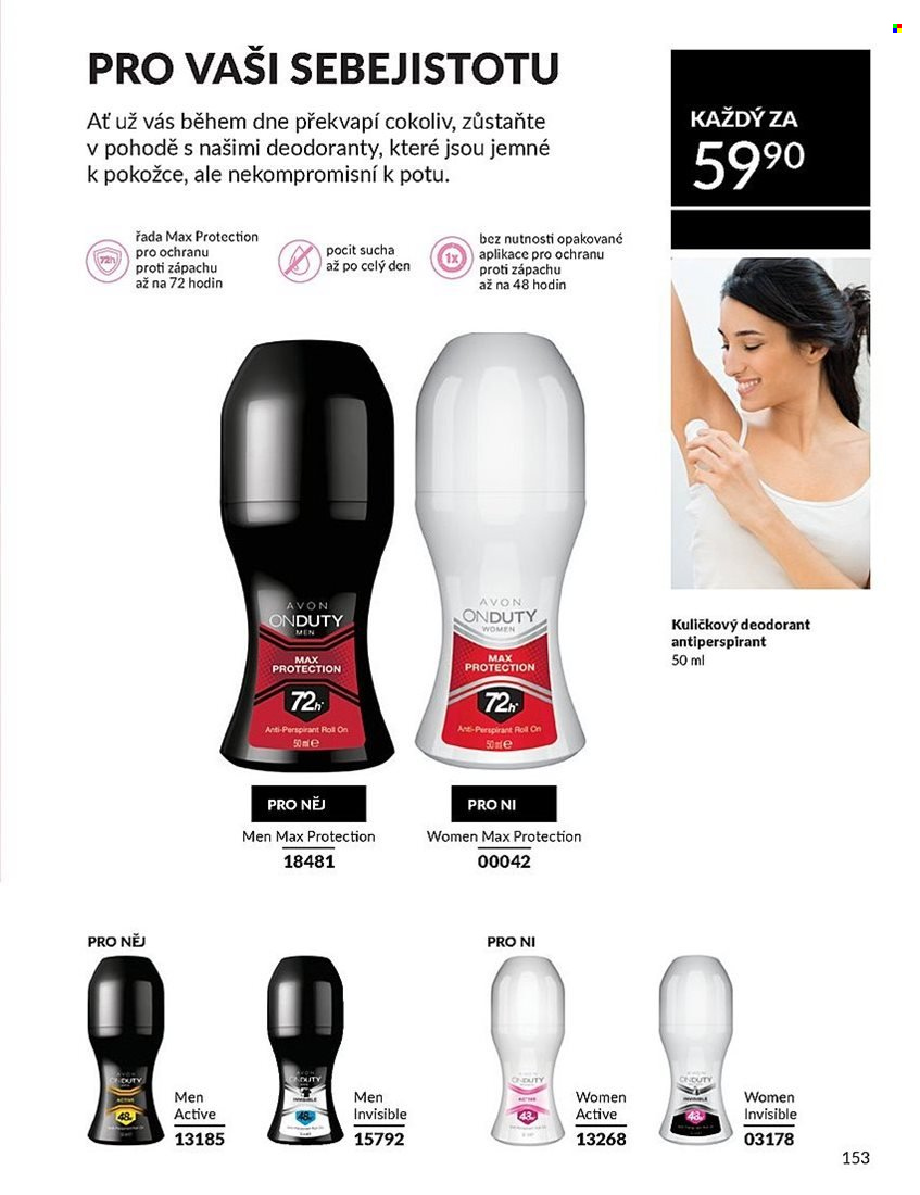 Leták AVON - 1.8.2025 - 31.8.2025. Strana 153