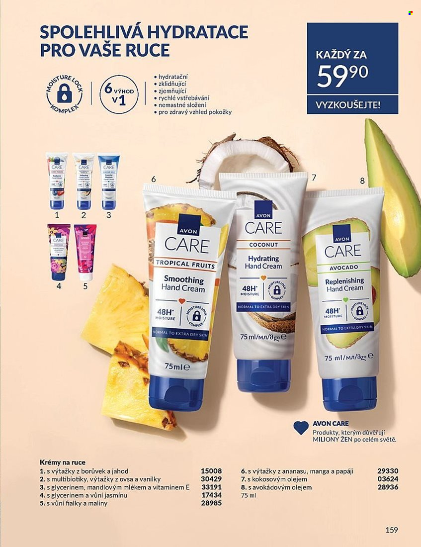 Leták AVON - 1.8.2025 - 31.8.2025. Strana 159