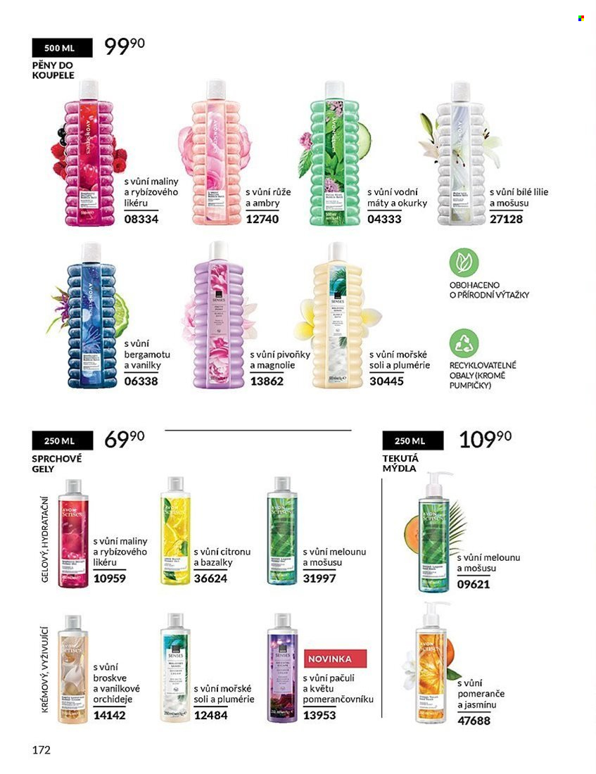 Leták AVON - 1.8.2025 - 31.8.2025. Strana 172