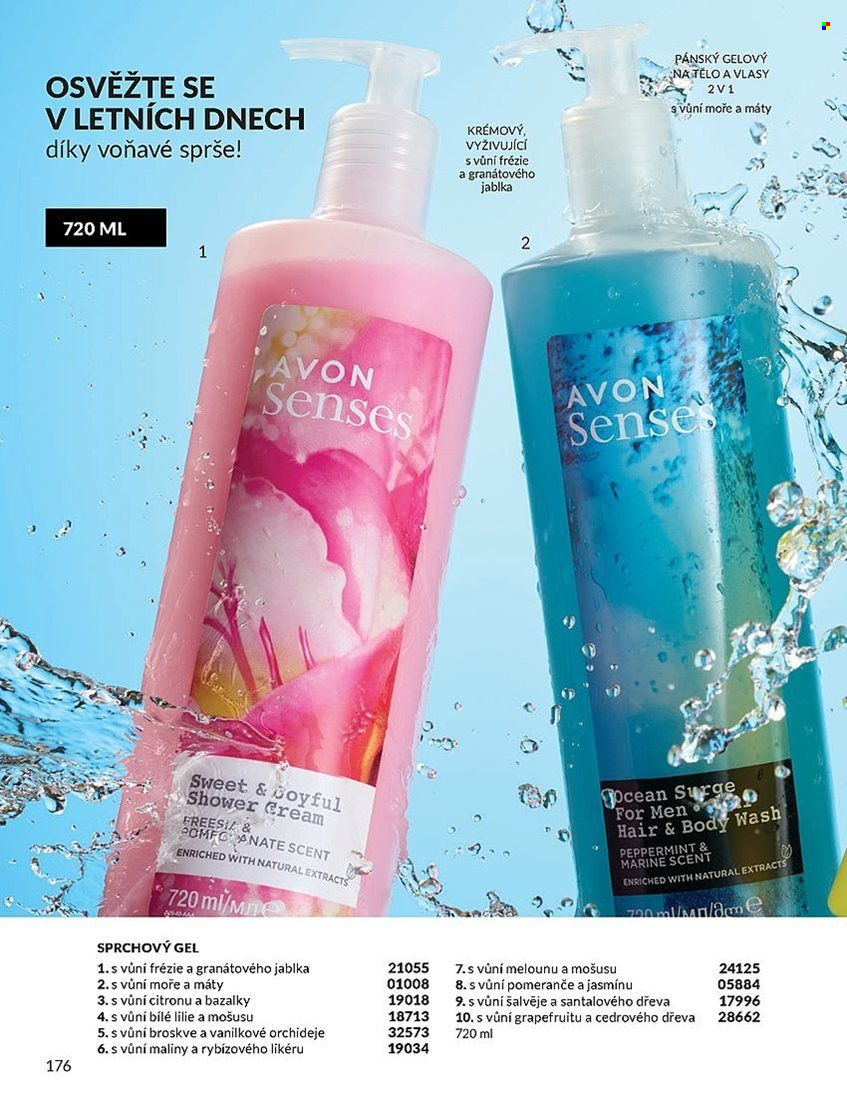 Leták AVON - 1.8.2025 - 31.8.2025. Strana 176