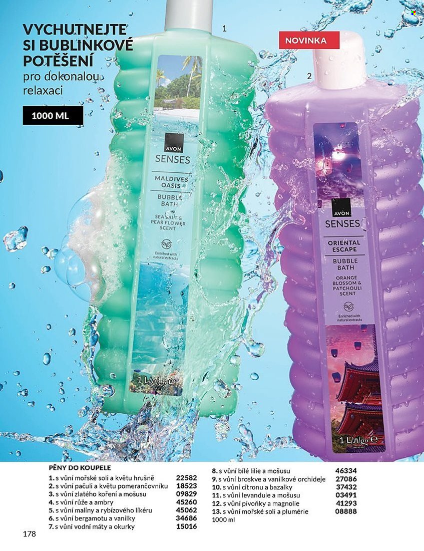 Leták AVON - 1.8.2025 - 31.8.2025. Strana 178