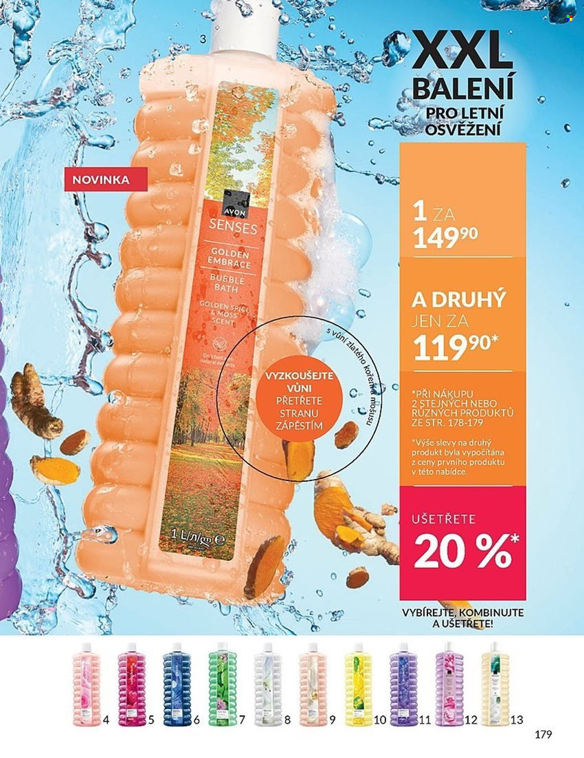 Leták AVON - 1.8.2025 - 31.8.2025. Strana 179