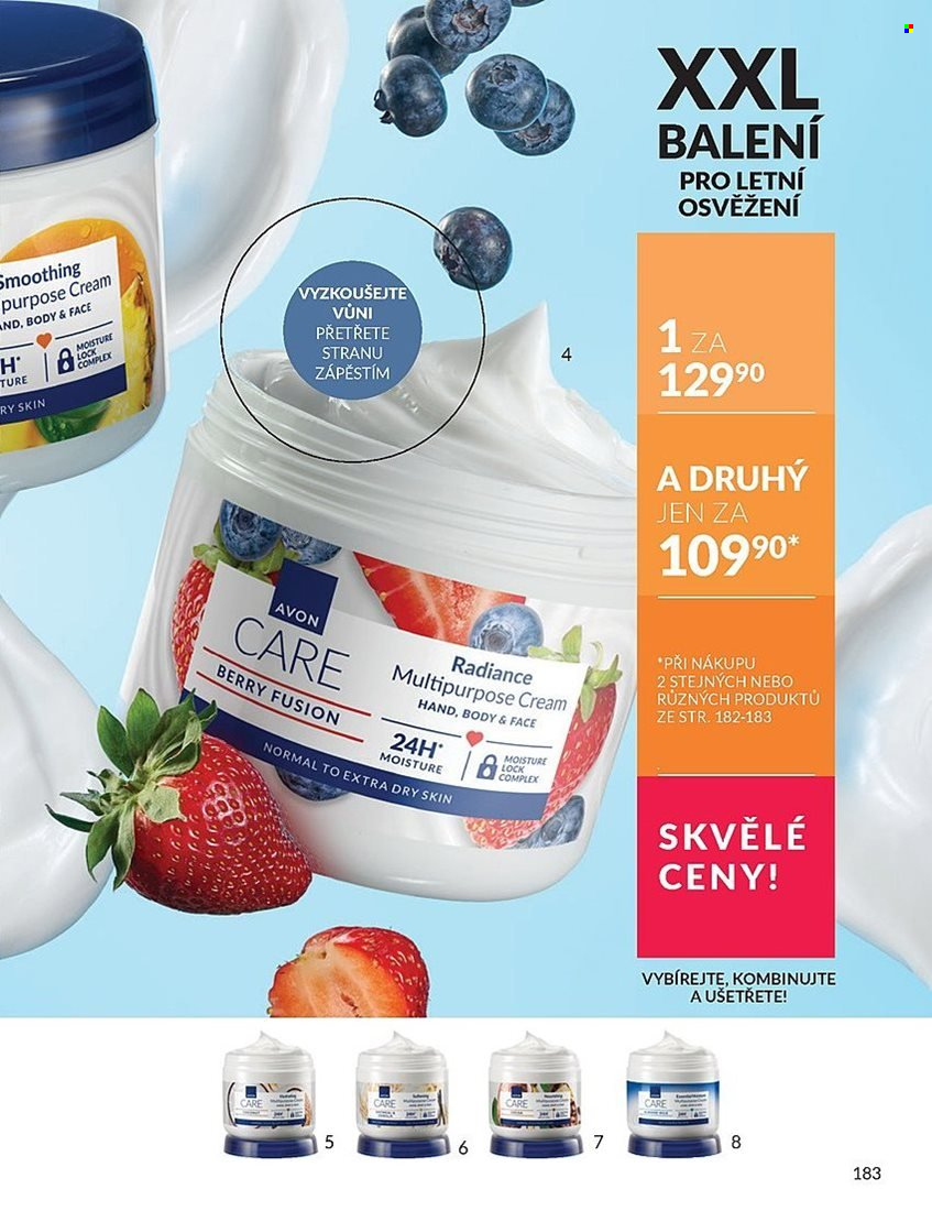 Leták AVON - 1.8.2025 - 31.8.2025. Strana 183