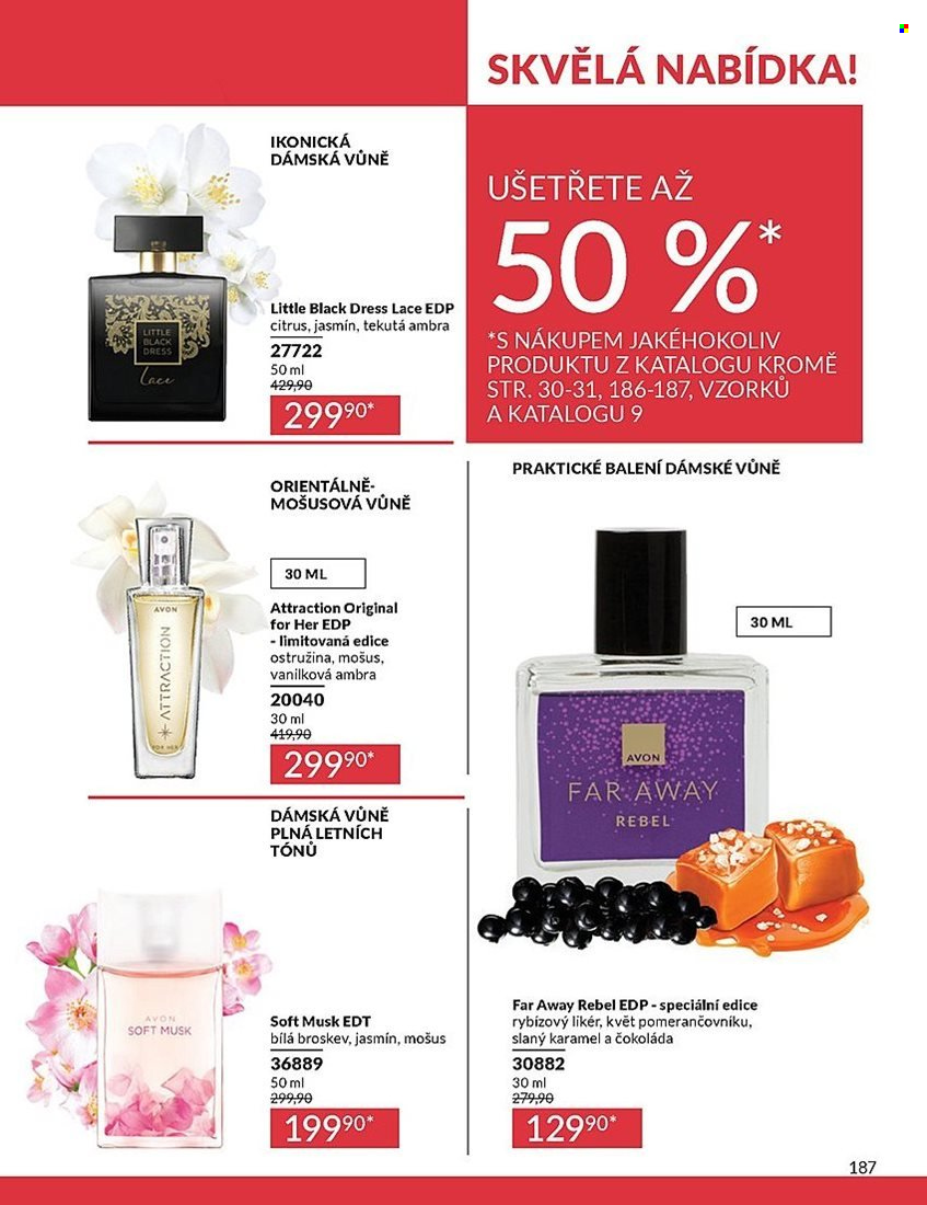 Leták AVON - 1.8.2025 - 31.8.2025. Strana 187