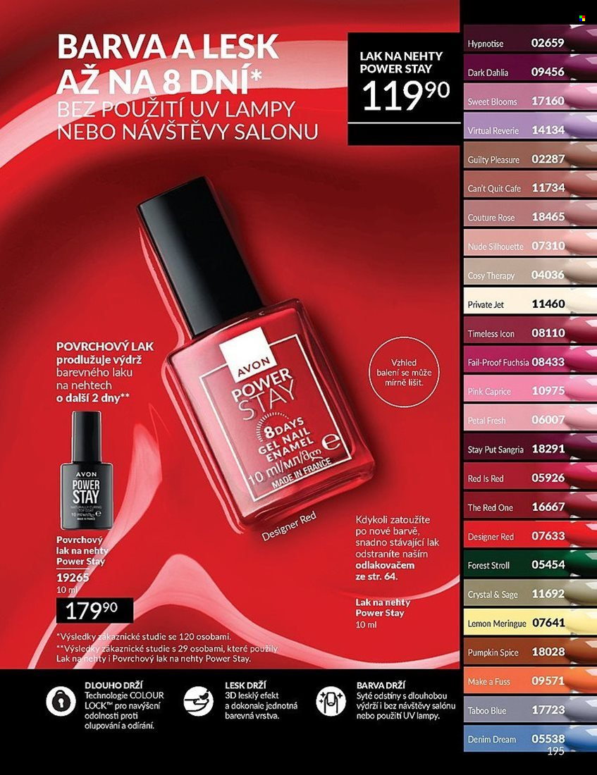 Leták AVON - 1.8.2025 - 31.8.2025. Strana 195