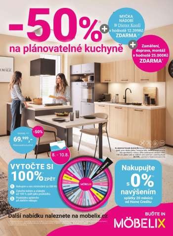 Leták MÖBELIX - 4.8.2025 - 7.9.2025.