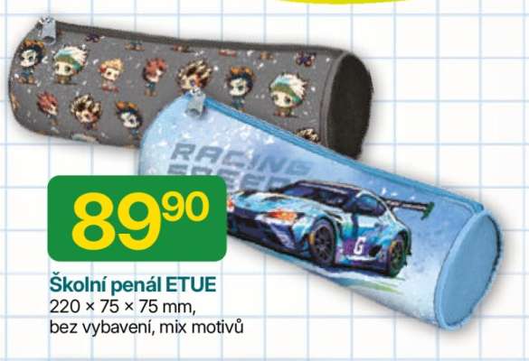 Školní penál ETUE