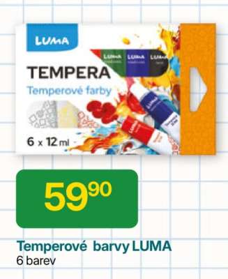 Temperové barvy LUMA