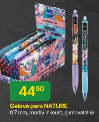 Gelové pero NATURE