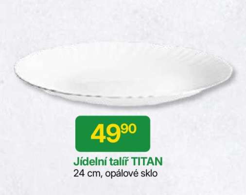 Jídelní talíř TITAN