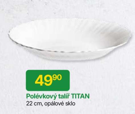 Polévkový talíř TITAN