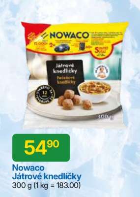 Nowaco Játrové knedlíčky