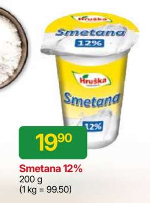 Smetana 12 %