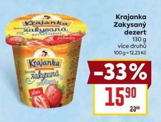 Krajanka Zakysaný dezert