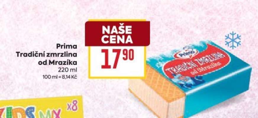 Prima Tradiční Zmrzlina od Mrazíka