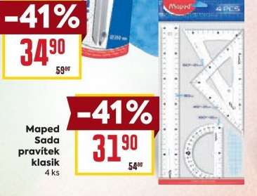 Maped Sada pravítek klasik