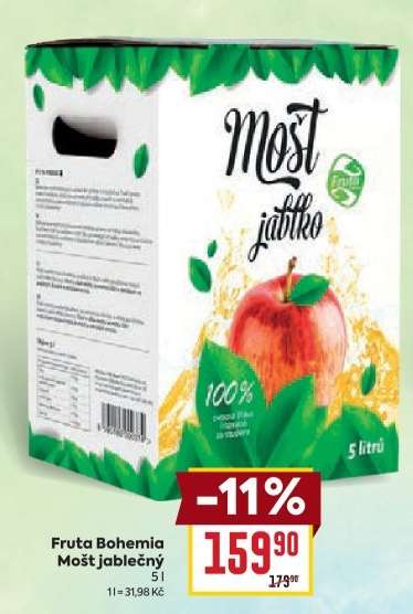 Fruta Bohemia Mošt jablečný