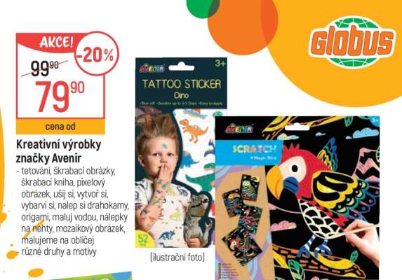Kreativní výrobky značky Avenir