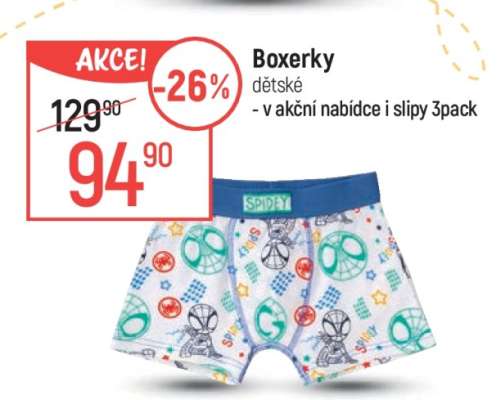 Boxerky dětské