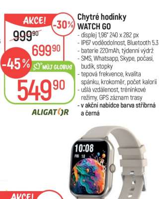 Chytré hodinky WATCH GO