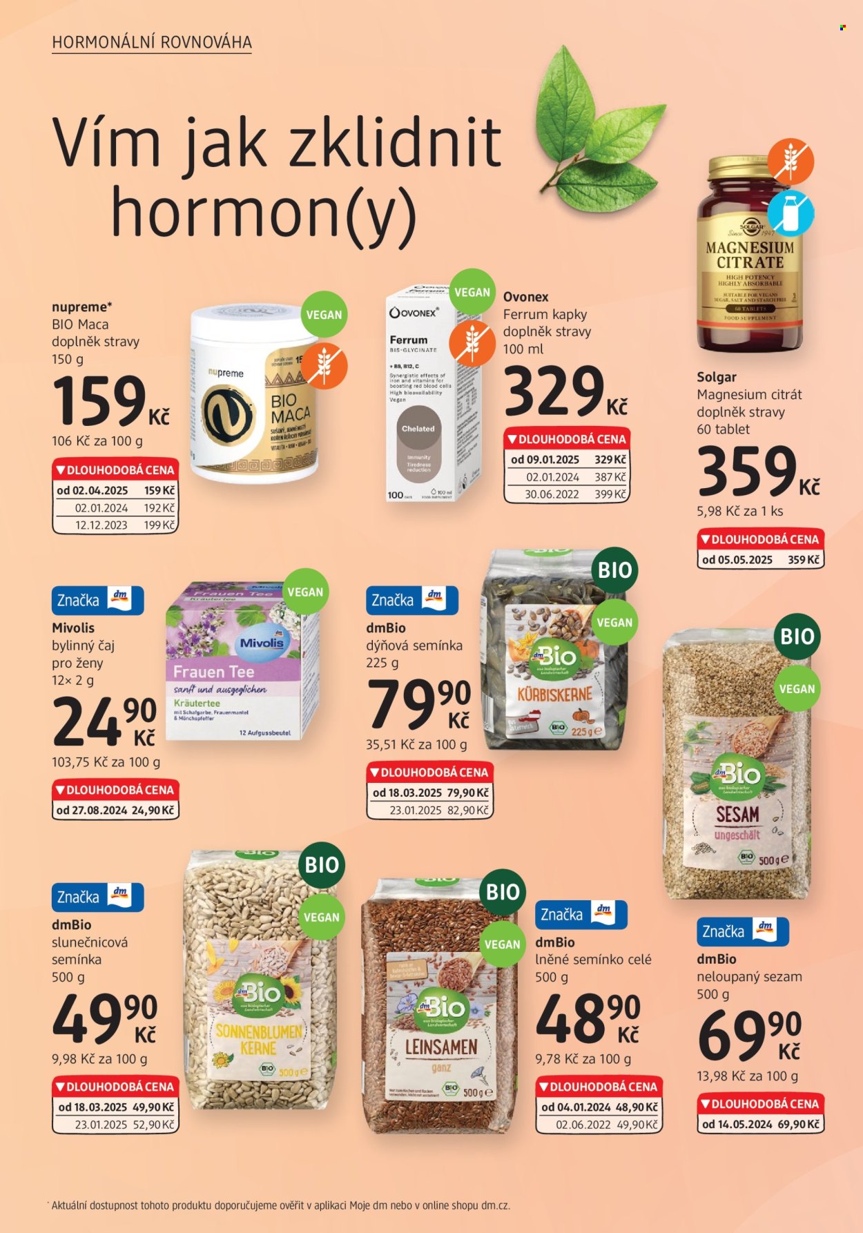 Leták dm drogerie - 7.8.2025 - 3.9.2025. Strana 4