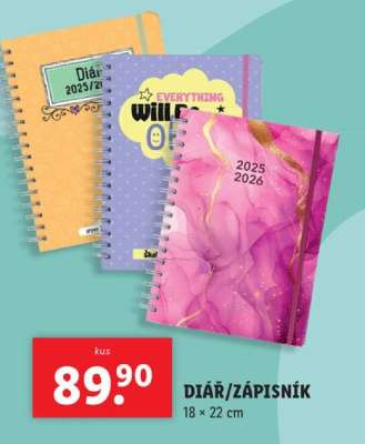 DIÁŘ/ZÁPISNÍK