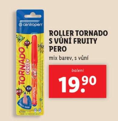 Roller Tornado s vůní Fruity pero