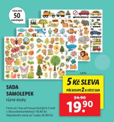Sada samolepek