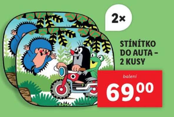 Stínítko do auta - 2 kusy