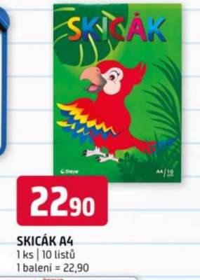Skicák A4