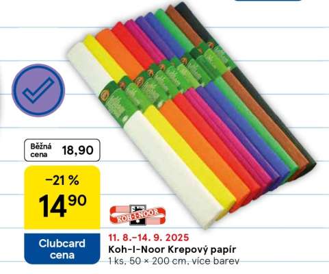 Koh-I-Noor Krepový papír
