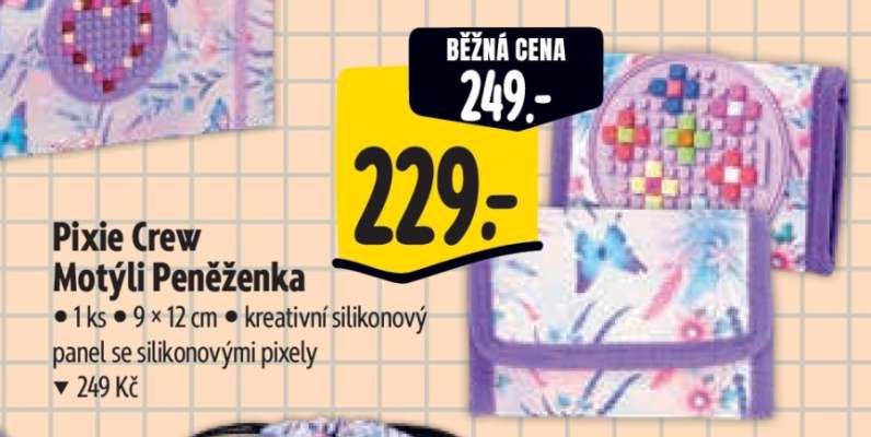 Pixie Crew Motýlí Peněženka