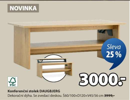 Konferenční stolek DAUGBJERG