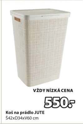 KOŠ NA PRÁDLO JUTE