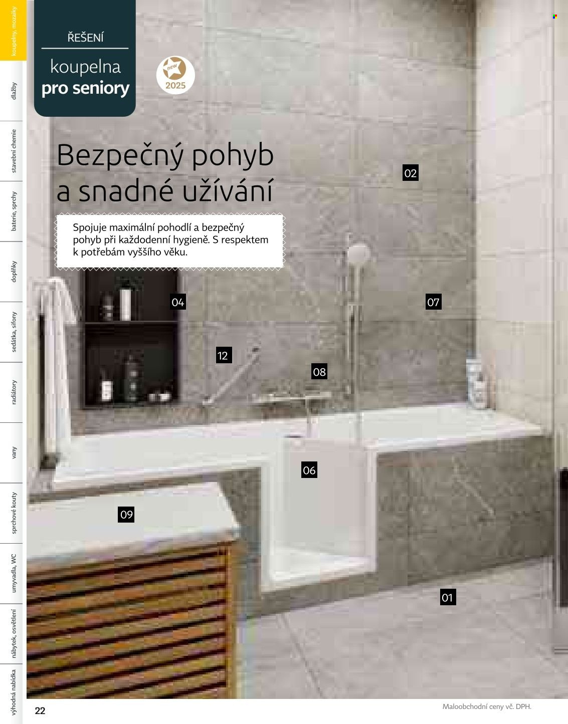 Leták SIKO KOUPELNY - 1.1.2025 - 31.12.2026. Strana 22