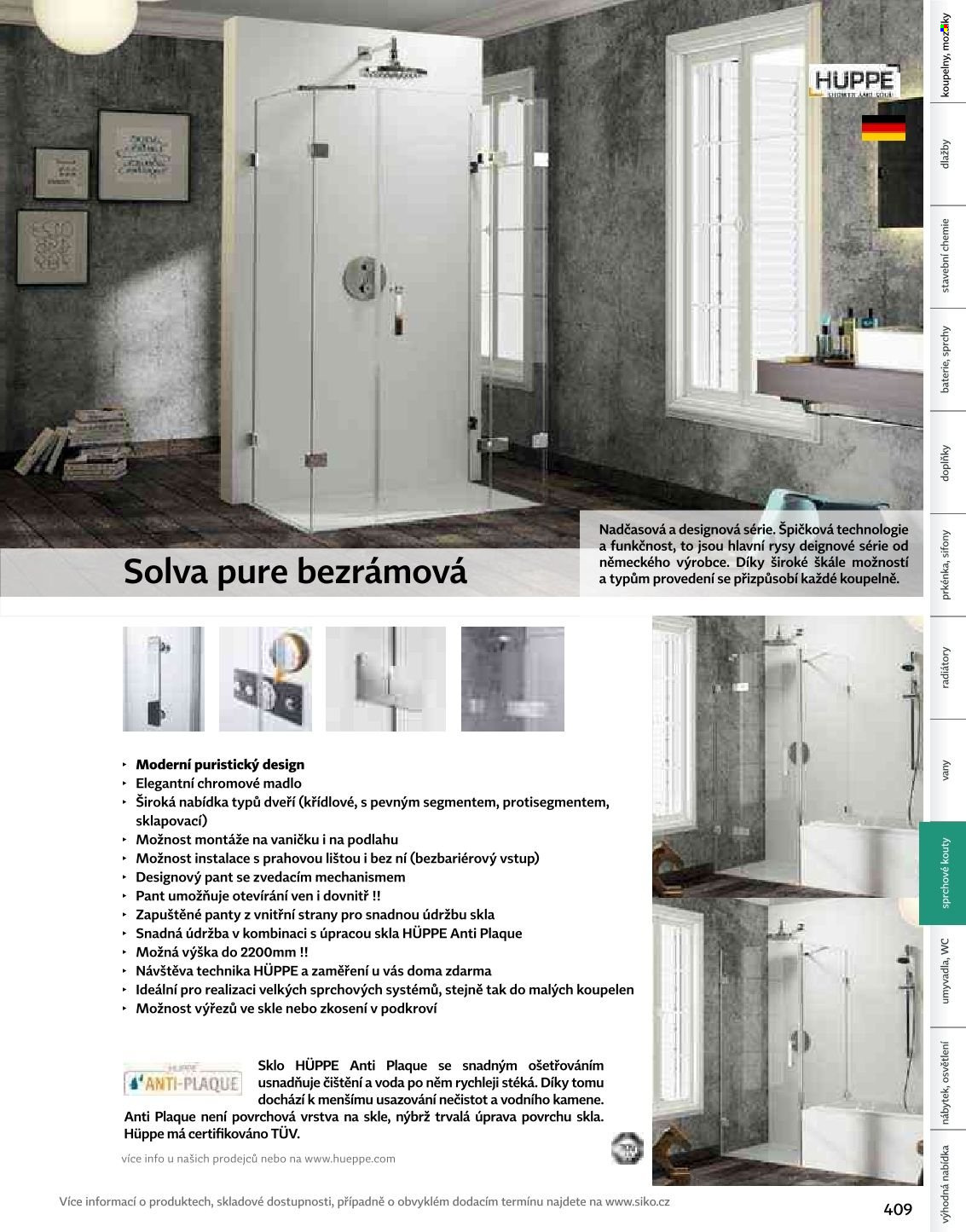 Leták SIKO KOUPELNY - 1.1.2025 - 31.12.2026. Strana 411