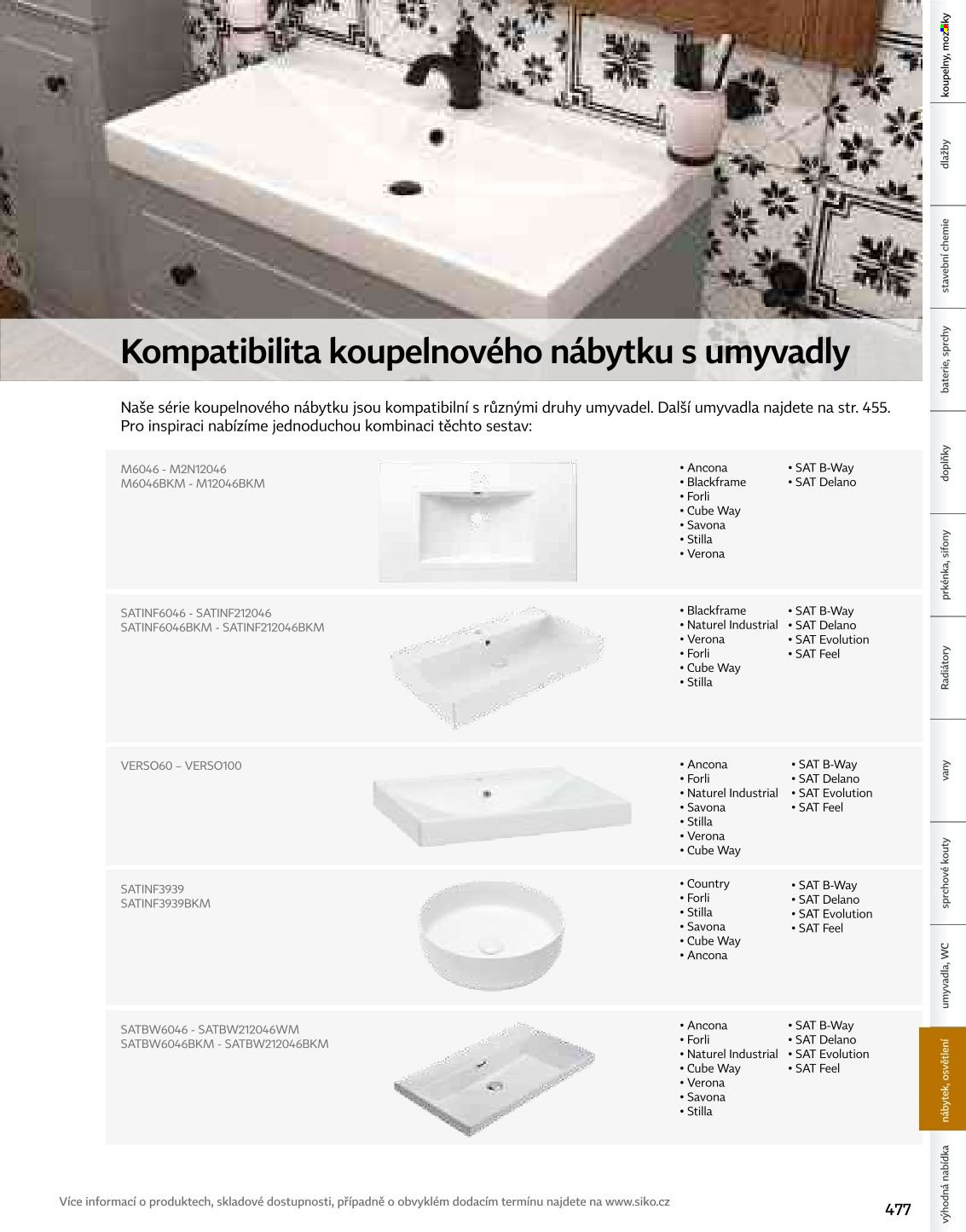 Leták SIKO KOUPELNY - 1.1.2025 - 31.12.2026. Strana 481