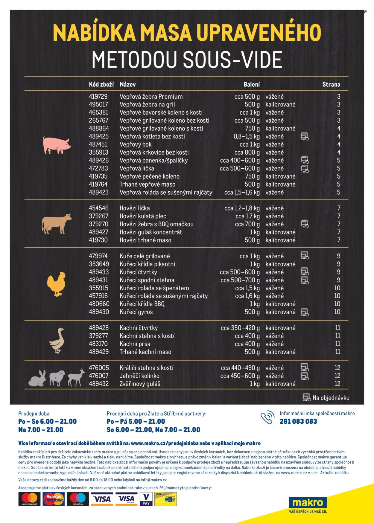 Leták MAKRO - 1.11.2025 - 31.12.2026. Strana 14