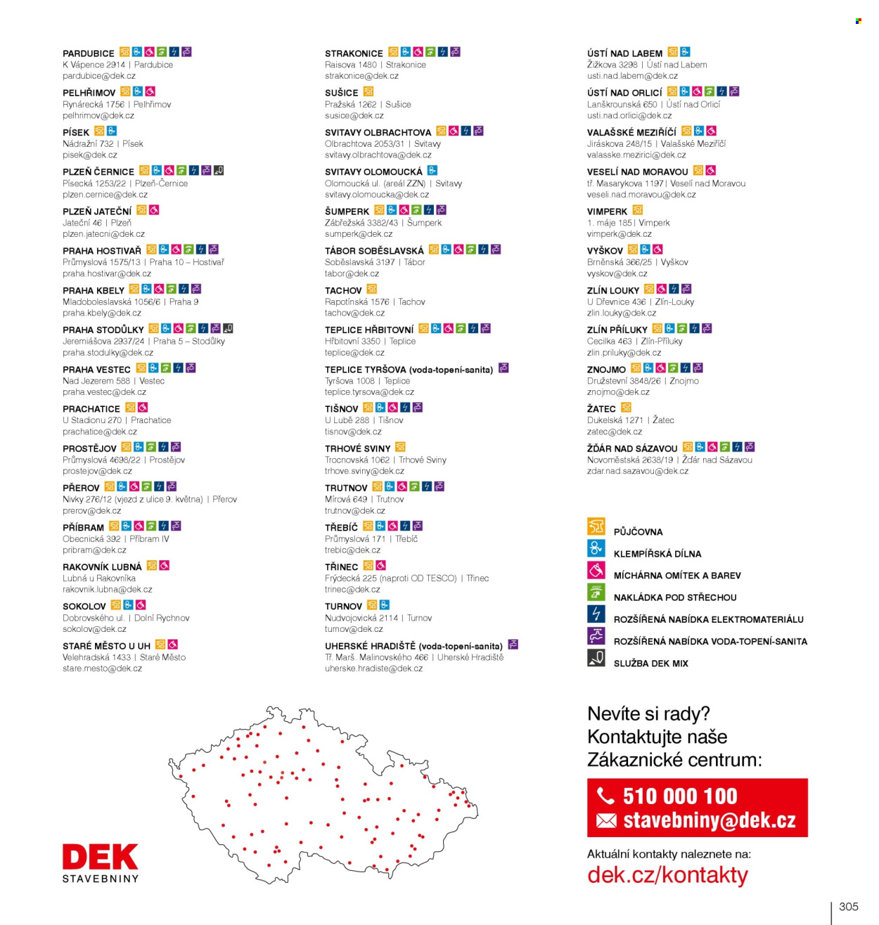 Leták DEK - 1.1.2026 - 31.12.2026. Strana 307