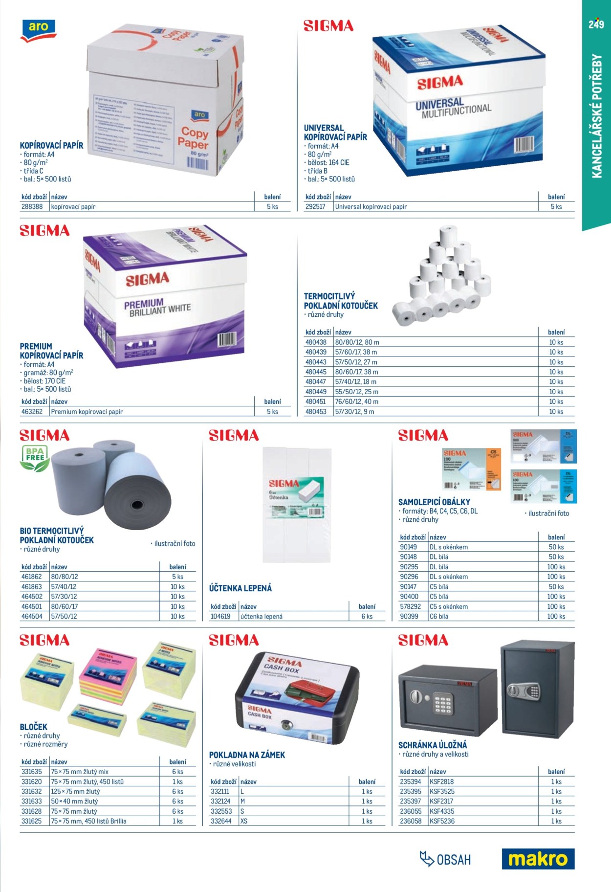 Leták MAKRO - 1.2.2026 - 31.1.2027. Strana 249