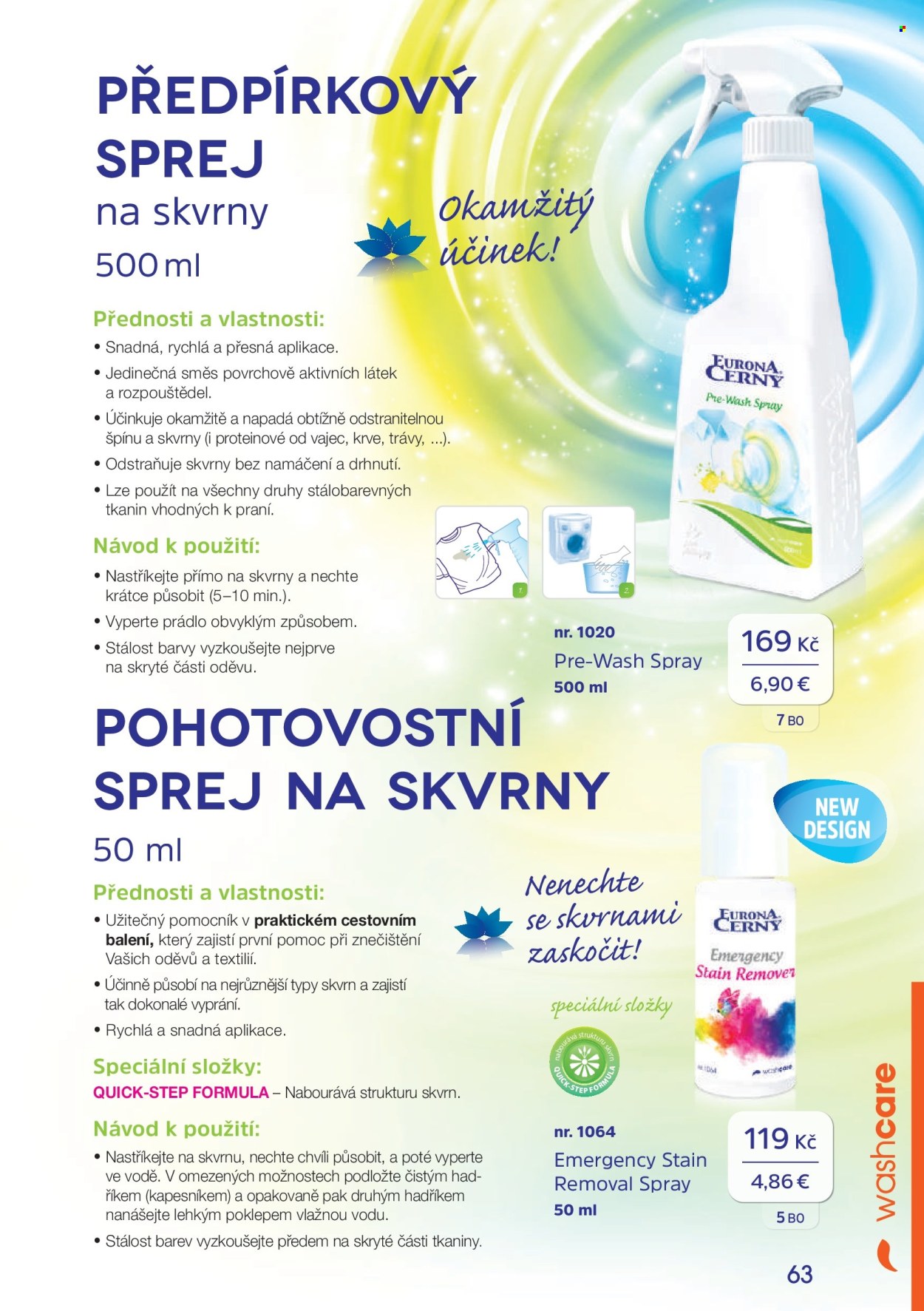 Leták EURONA by CERNY. Strana 58