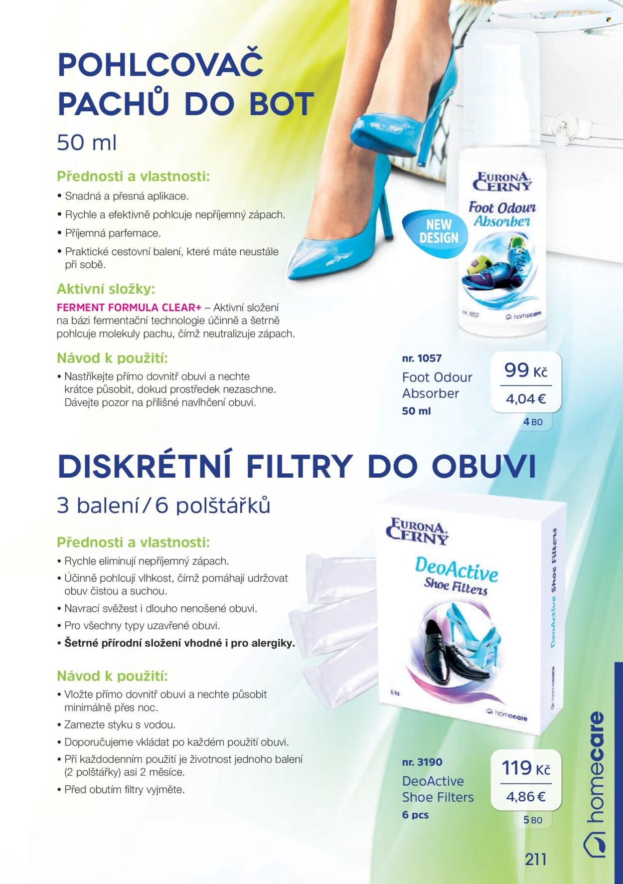 Leták EURONA by CERNY. Strana 206